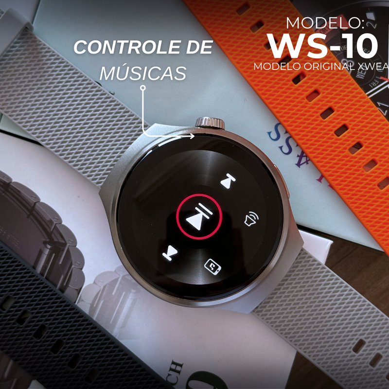 WS-19 | 3 Pulseiras Tela Nível Amoled