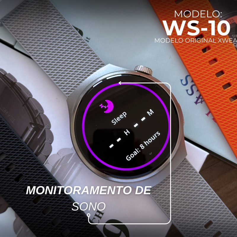 WS-19 | 3 Pulseiras Tela Nível Amoled