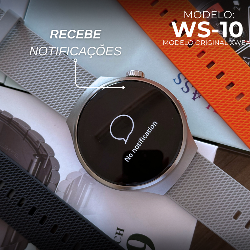 WS-19 | 3 Pulseiras Tela Nível Amoled