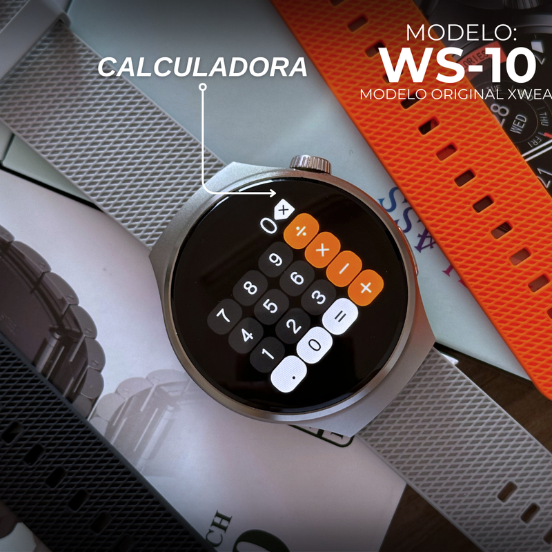 WS-19 | 3 Pulseiras Tela Nível Amoled