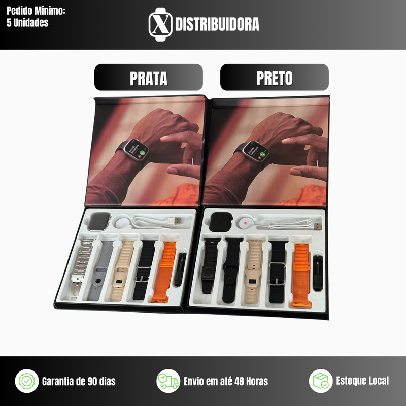 WS22 max 47.3mm kit 5 pulseiras | tela nível AMOLED e trava de pulseiras | segunda geração