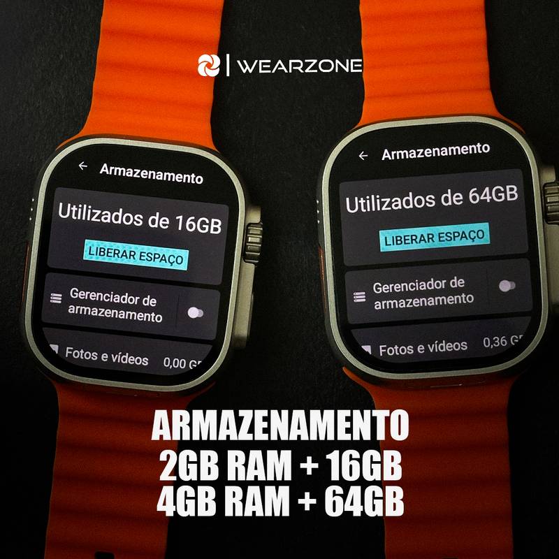 Horizon Pro 4G AMOLED | Câmera Rotatória + NFC | 64Gb de Armazenamento e 4Gb de Ram