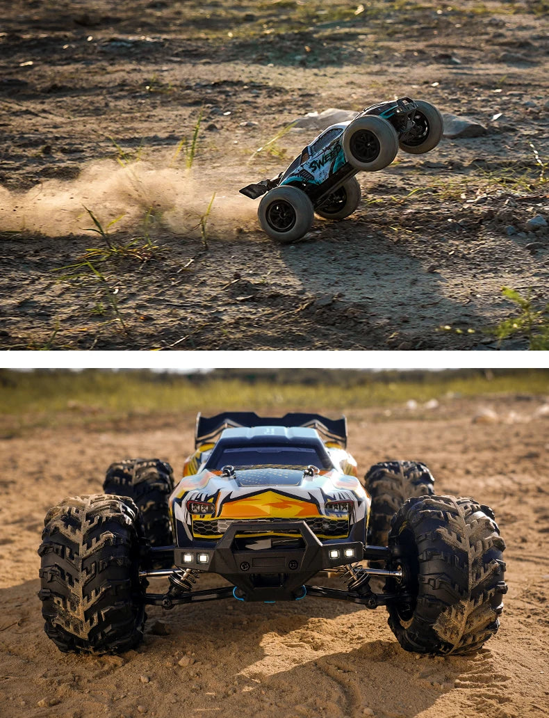 Carro de controle remoto de alta velocidade, monster truck