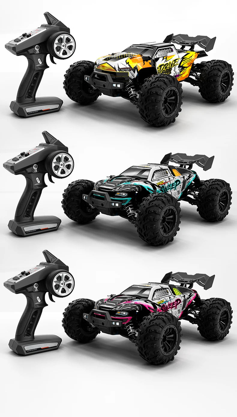 Carro de controle remoto de alta velocidade, monster truck