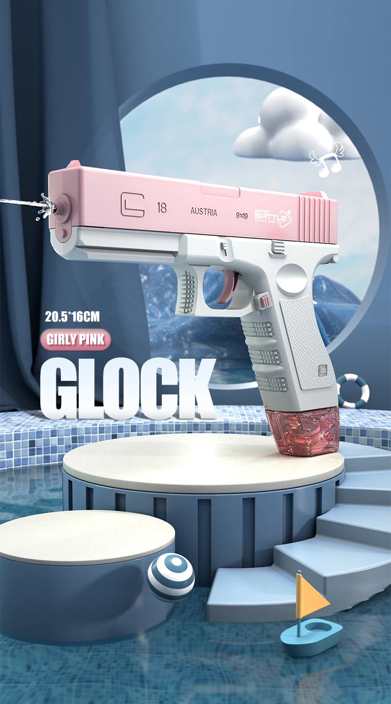 Nova pistola de água elétrica Glock