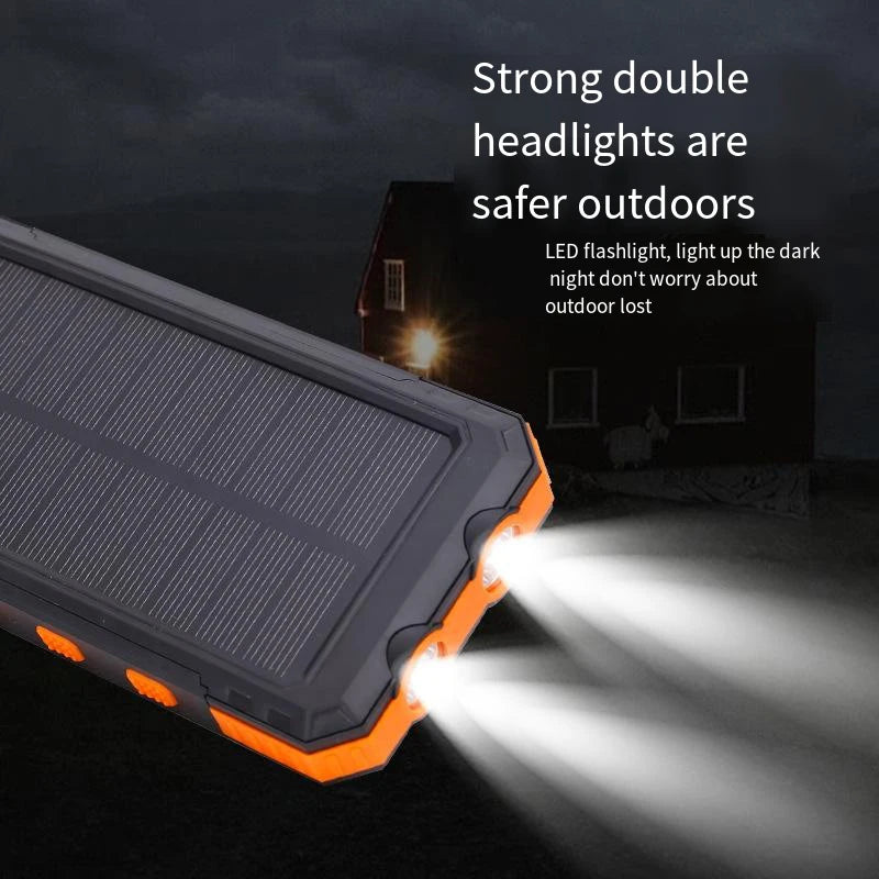 Carregador solar power bank 20000mah