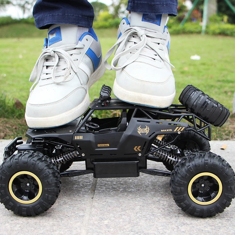 RC Car Off Road 4x4 Remote Control Cars Radio Buggy Truck Racing Drift with Led Lights Toys Gift for Boys Girls Children Kid