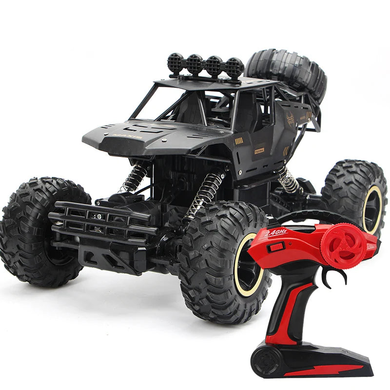 RC Car Off Road 4x4 Remote Control Cars Radio Buggy Truck Racing Drift with Led Lights Toys Gift for Boys Girls Children Kid