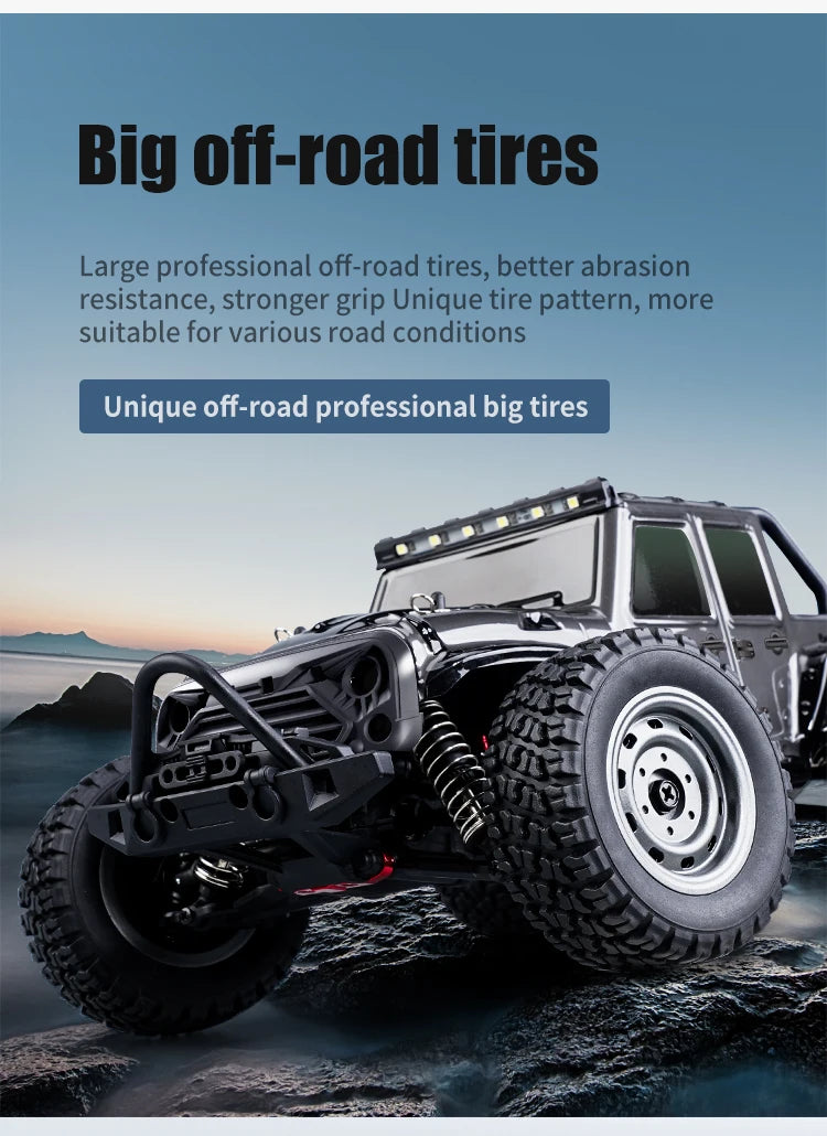 Carro de controle remoto de alta velocidade, monster truck