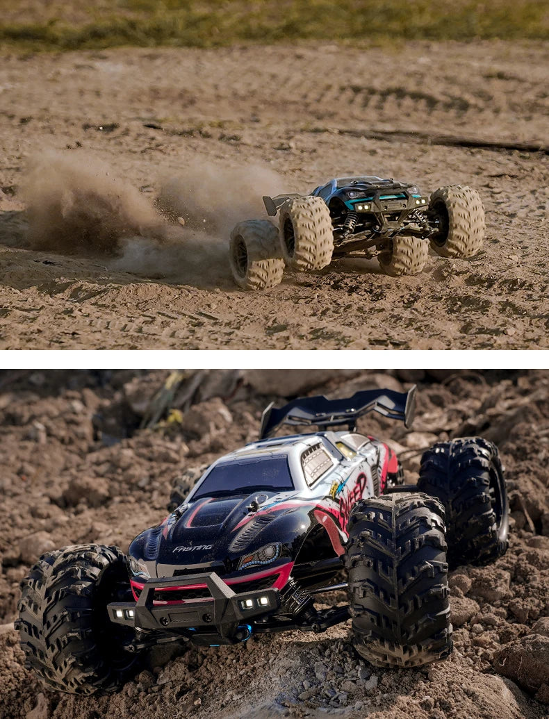 Carro de controle remoto de alta velocidade, monster truck