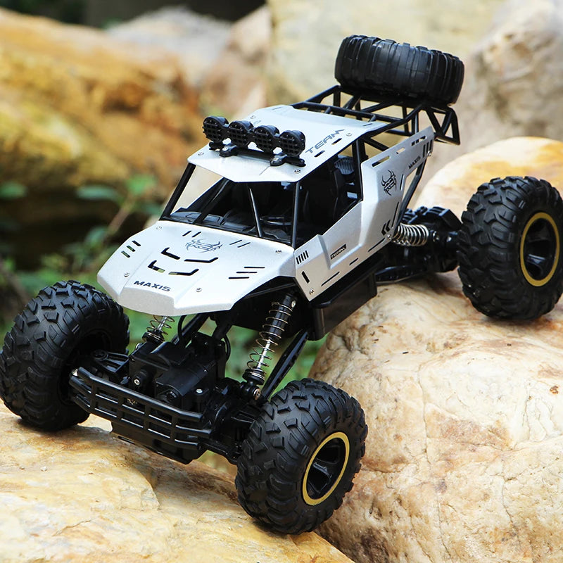 RC Car Off Road 4x4 Remote Control Cars Radio Buggy Truck Racing Drift with Led Lights Toys Gift for Boys Girls Children Kid