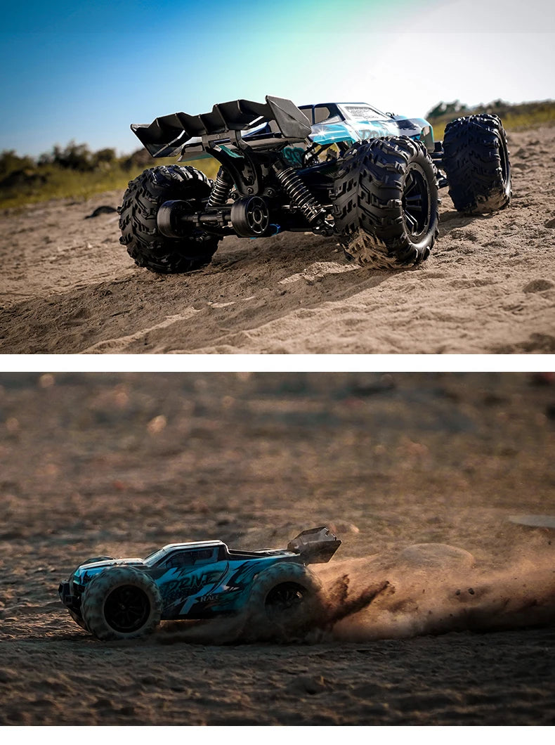 Carro de controle remoto de alta velocidade, monster truck