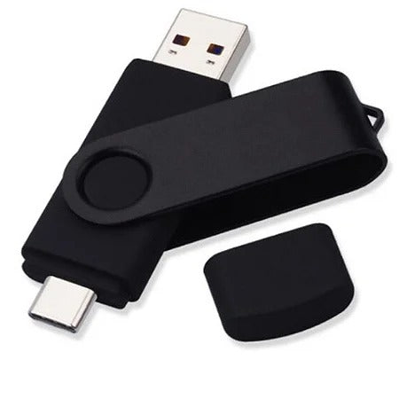 Pen drive de transferência de alta velocidade metal pendrive tipo-c interface USB