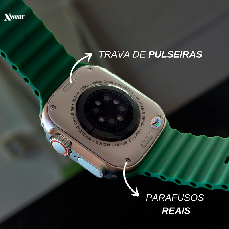 XS9 ULTRA 2 MAX | TRAVA DE PULSEIRAS E PARAFUSOS REAIS