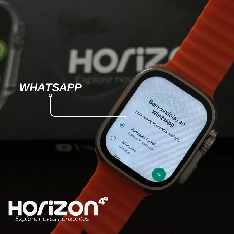 WearZone Horizon | Celular de Pulso 4G | 2Gb de Ram e 16Gb de Armazenamento